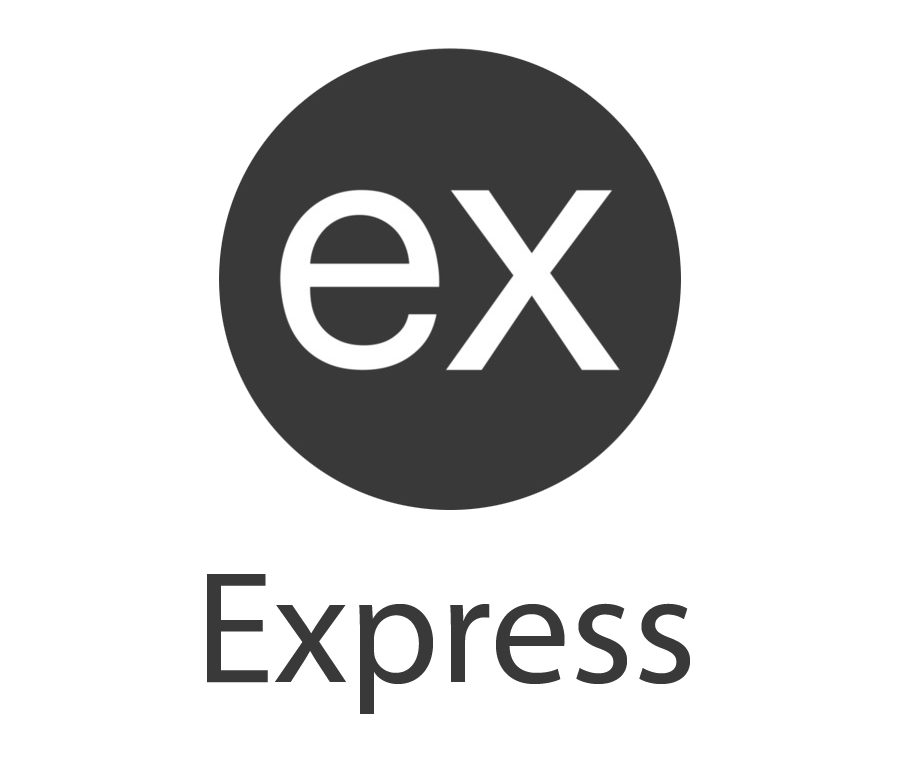 Express. Node Express. Express js. Express Framework. Express.js лого.